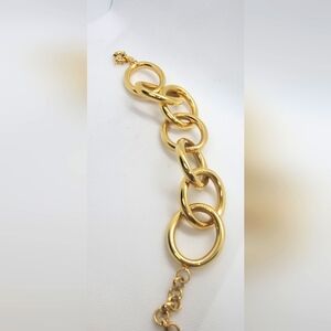 Ankora - Braceket Elegant Gold Plated Link - Like New